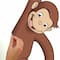 RoomMates Curious George Peel & Stick Giant Wall Decal
